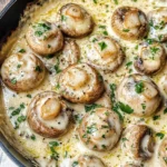 Garlic Parmesan Mushrooms