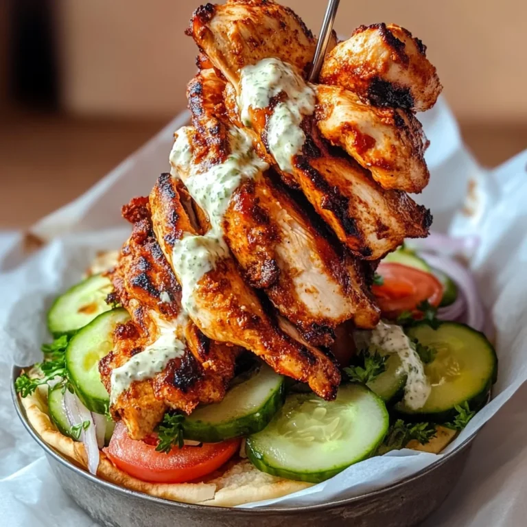 Greek Chicken Gyros