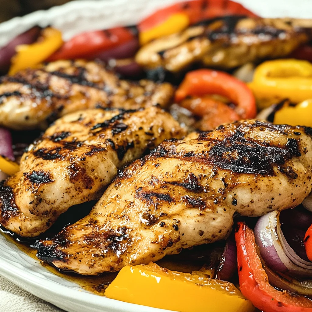 Grilled Honey-Glazed Chicken Breasts