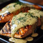 Grilled Salmon with Dijon Mustard Sauce: A Flavorful Delight!