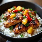 Hawaiian Chicken & Coconut Rice: Tropical Dinner Delight