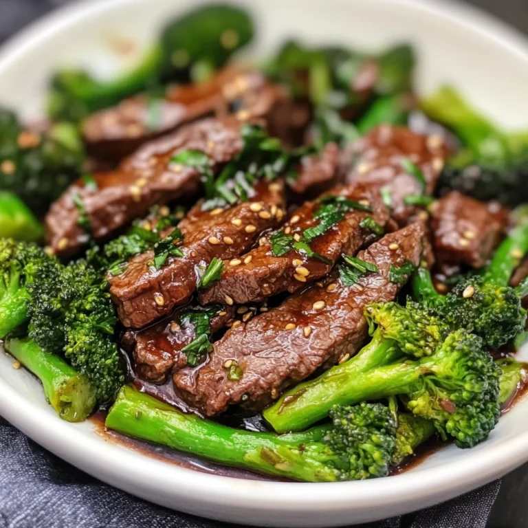 Healthy Beef and Broccoli