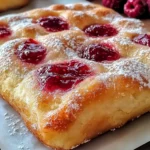 Homemade Jam Donut Focaccia: Sweet Bliss for Brunch Lovers