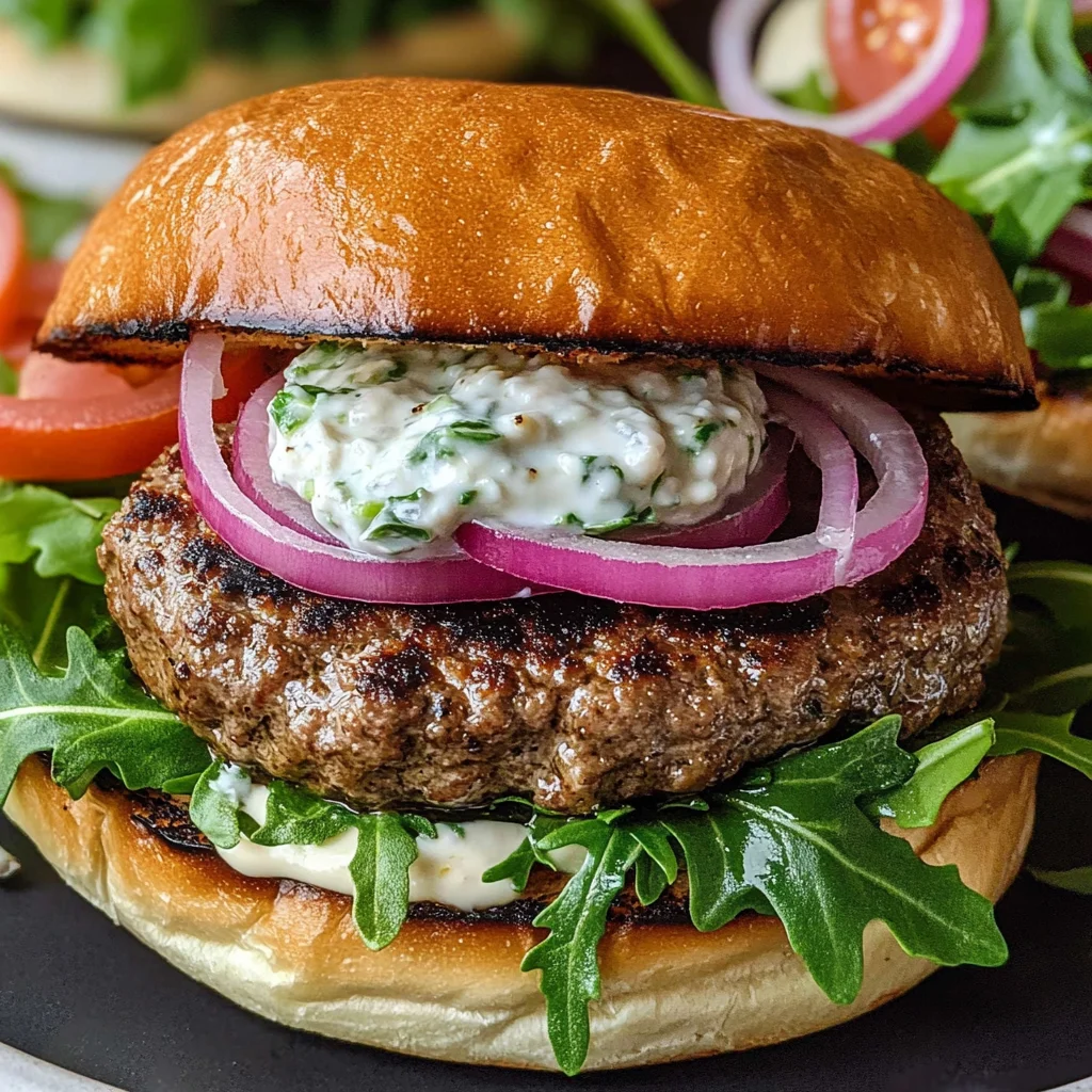 Lamb Burger