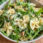 Lemon Arugula Pasta Salad