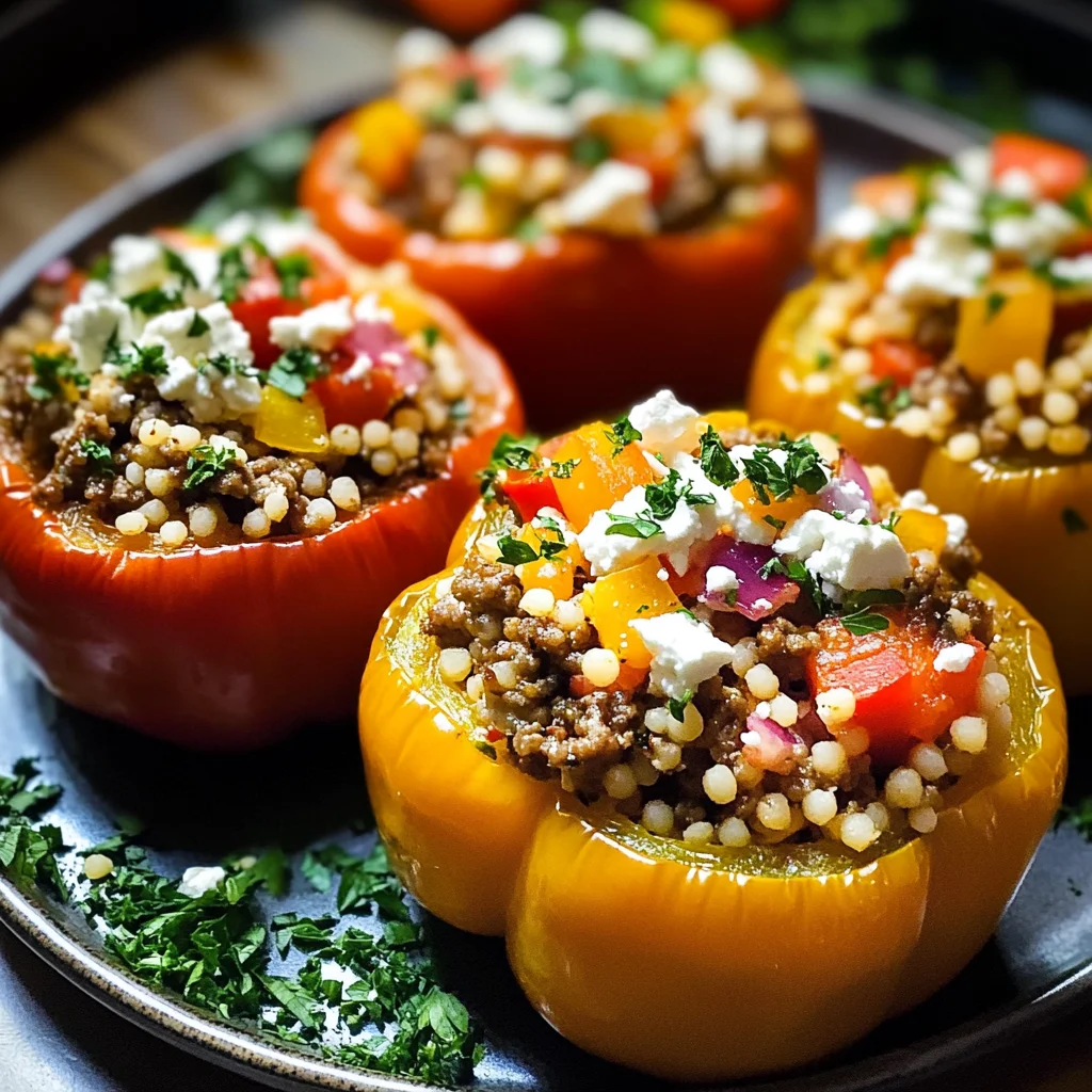 Mediterranean Stuffed Bell Peppers for Flavor-Packed Meals