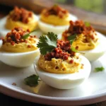 Mexican Deviled Eggs with Chorizo