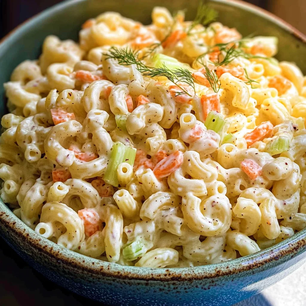 Old Fashioned Lancaster County Amish Macaroni Salad