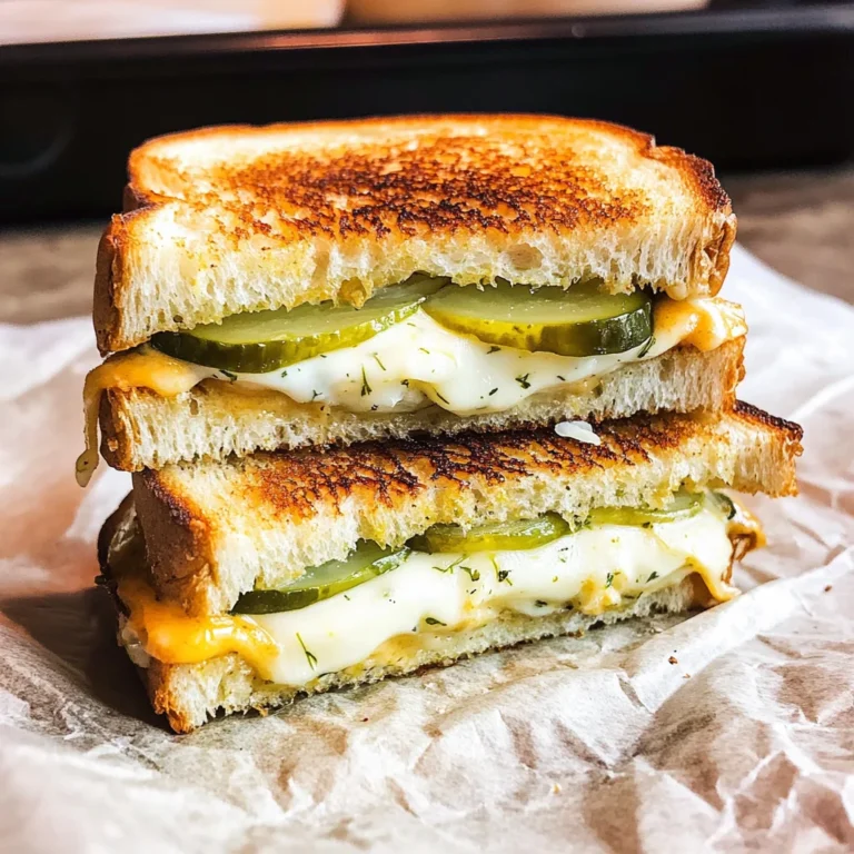 Pickle Grilled Cheese Sandwich
