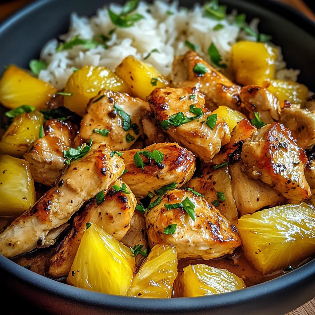 Pineapple Chicken: Juicy and Flavorful Delight