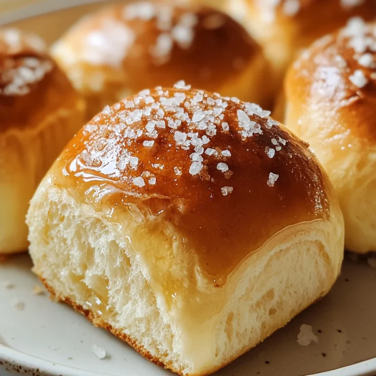 Salted Honey Butter Rolls