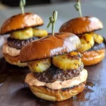 Smoky Sliders with Chipotle Mayo