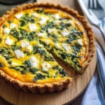 Spinach Feta Quiche