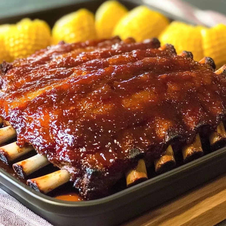 St. Louis Ribs made in the Crock Pot