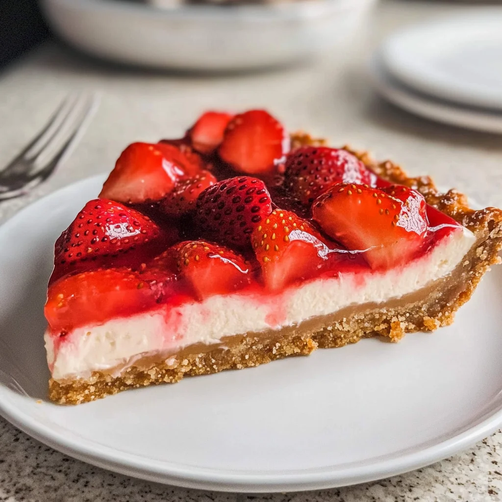 Strawberry Pretzel Pie Recipe