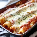 Three Cheese Manicotti