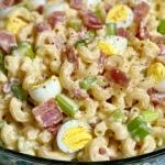 Turkey Bacon And Egg Pasta Salad