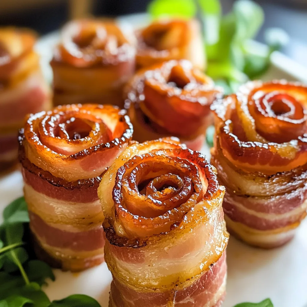 Turkey Turkey Bacon Roses Recipe