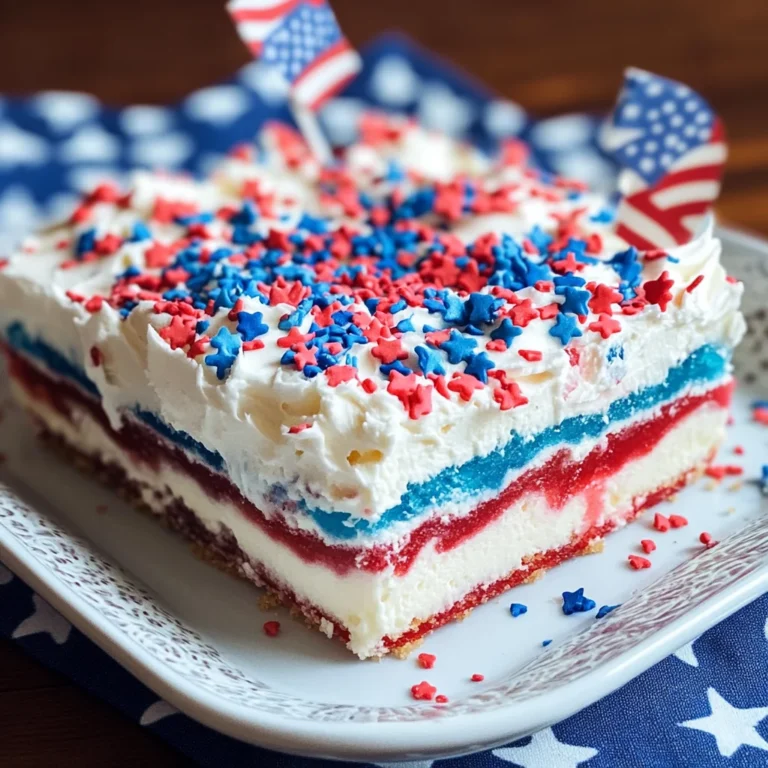 4th of July Poke Cake – Amazing Recipe with 5 Simple Steps