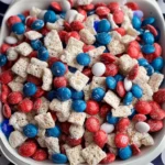 Patriotic Muddy Buddies